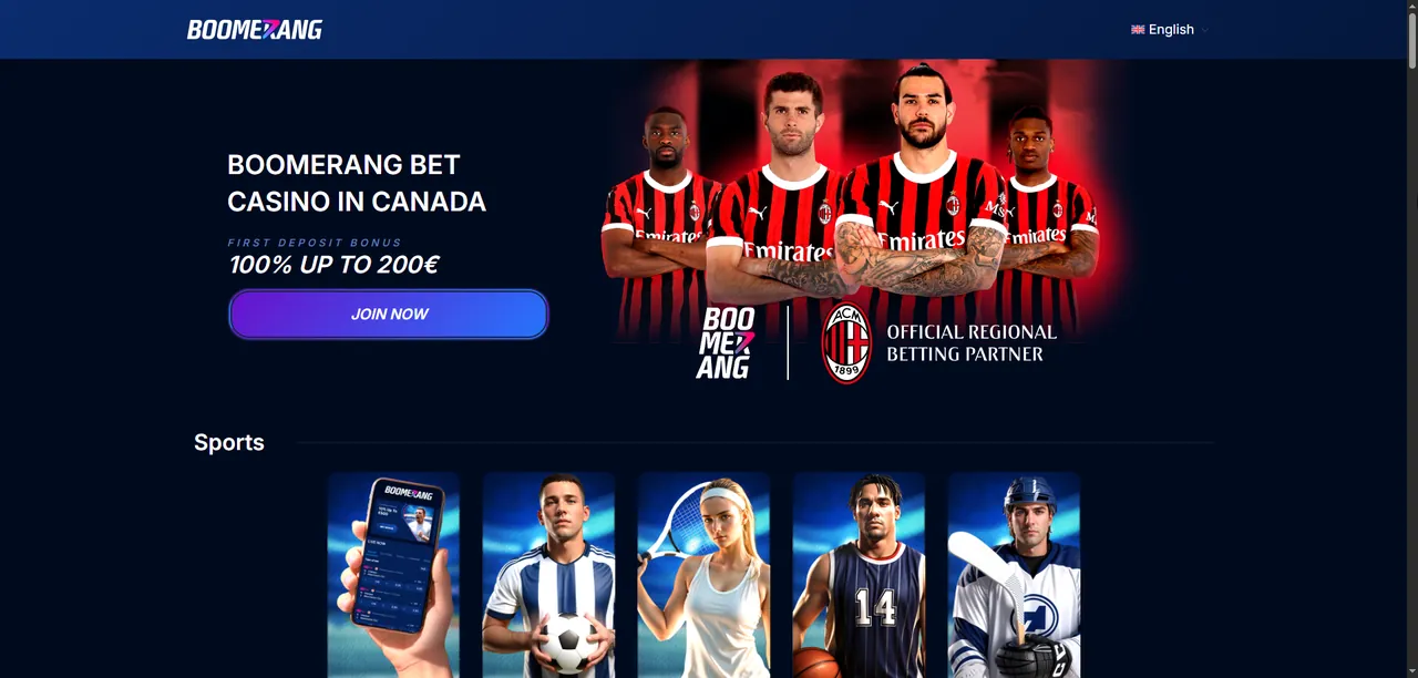 Boomerang Bet Casino – Moderne Spielplattform 2026 Casino